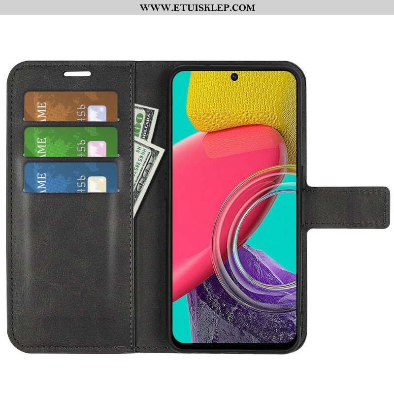 Etui Folio do Samsung Galaxy M53 5G Smukły Ekstremalny Efekt Skóry